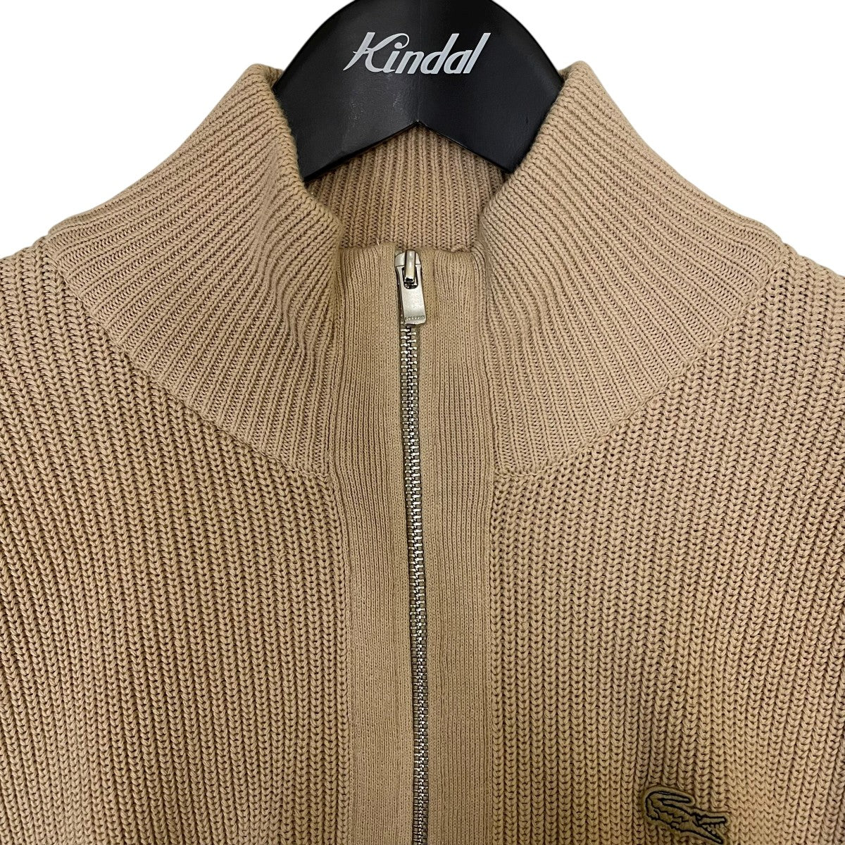 LACOSTE(ラコステ) ジップアップオーゲージニットブルゾンニット