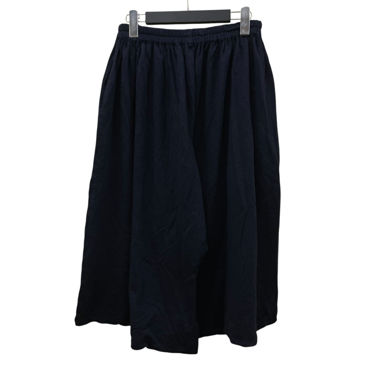 COMME des GARCONS ウール リネン 膝丈ワイドパンツ ハーフパンツ サルエルパンツGT-050040 古着・中古-1枚目のアイテム画像