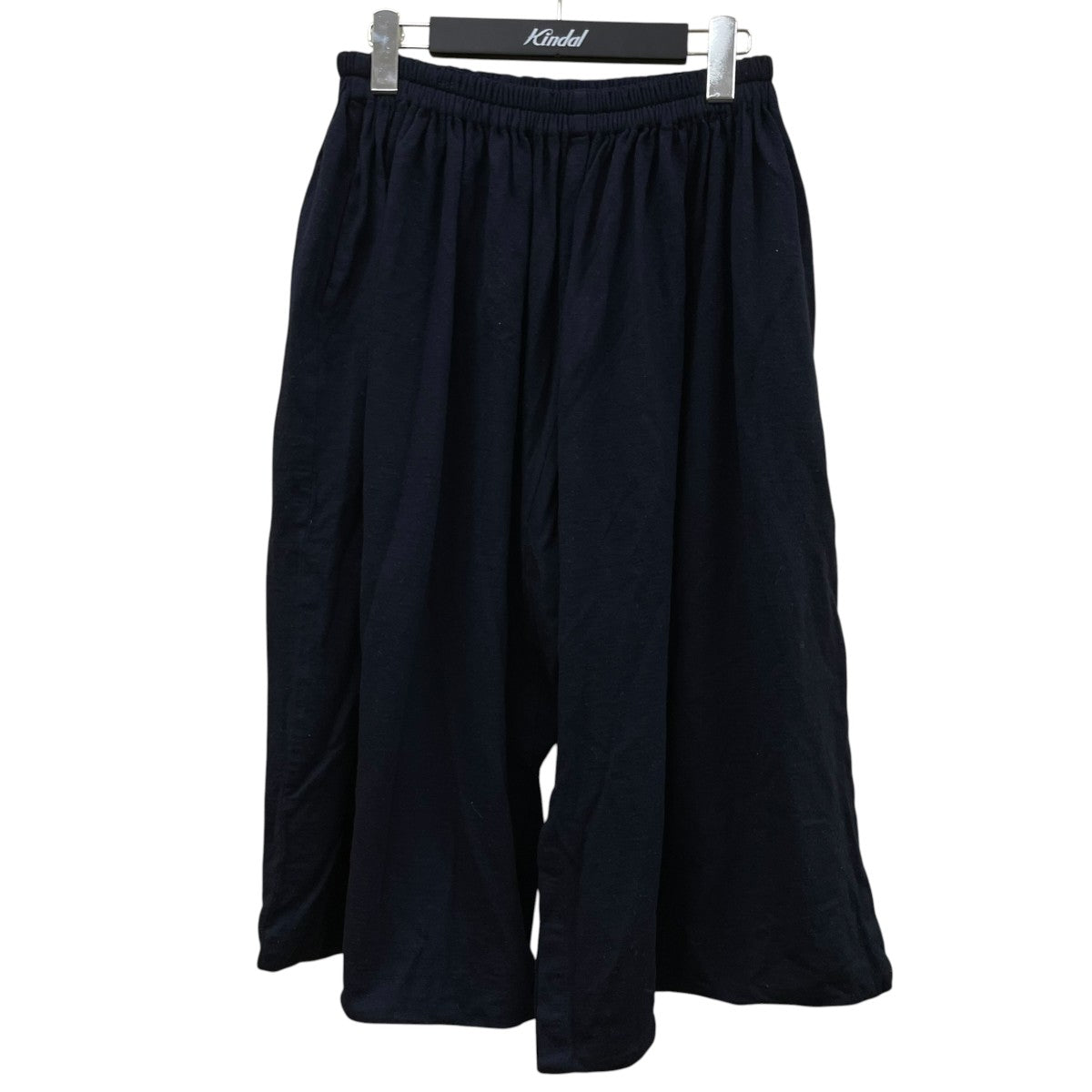 COMME des GARCONS ウール リネン 膝丈ワイドパンツ ハーフパンツ サルエルパンツGT-050040 古着・中古-2枚目のアイテム画像