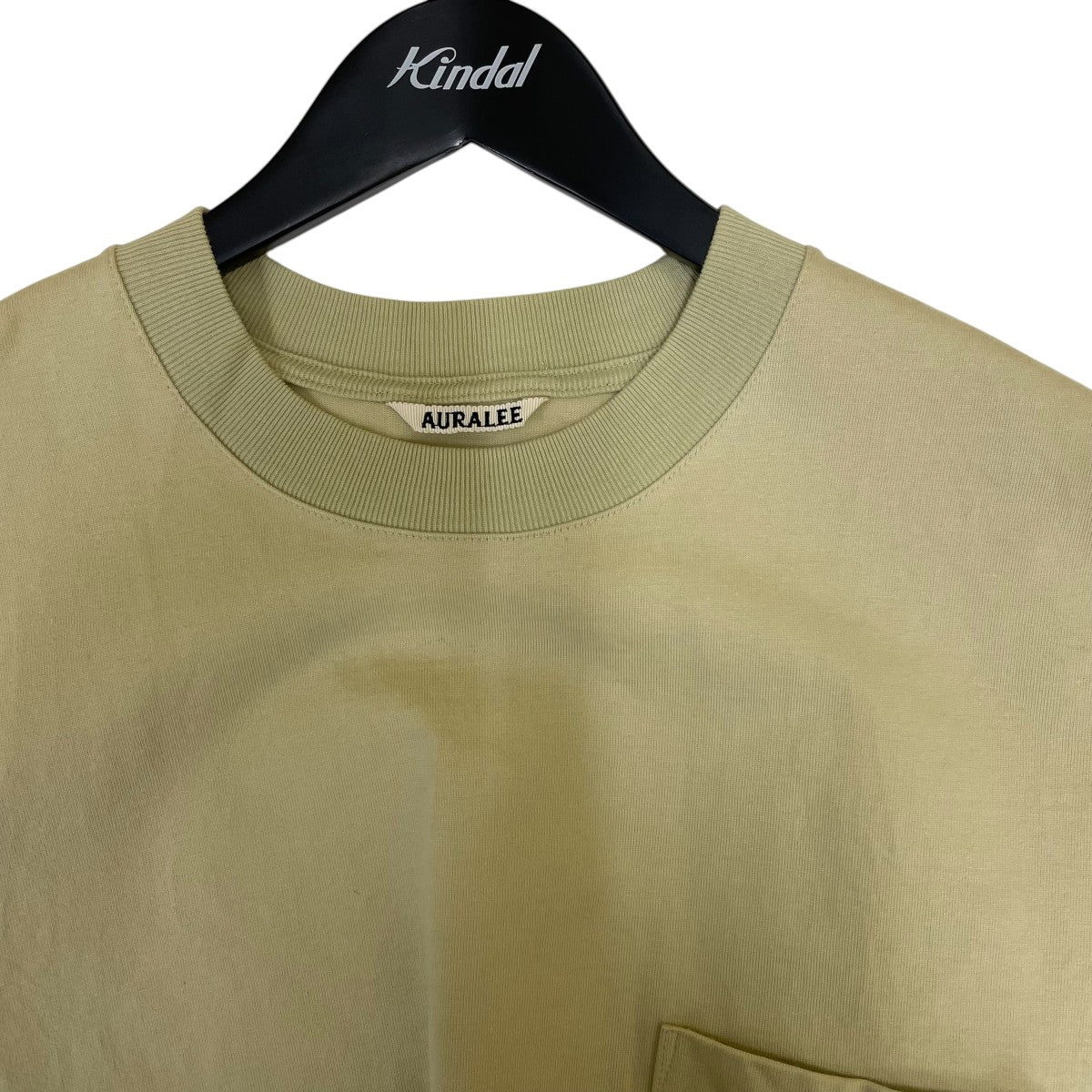 AURALEE STAND-UP TEE半袖TシャツA23ST01SU 古着・中古-3枚目のアイテム画像
