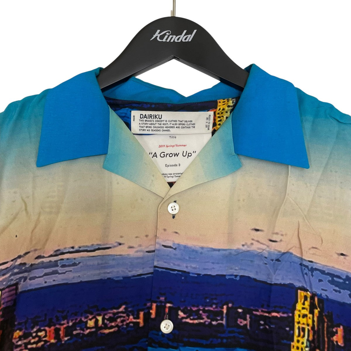 DAIRIKU 19SSSkyscraper Aloha Shirt半袖シャツ19SS S-1 古着・中古-3枚目のアイテム画像