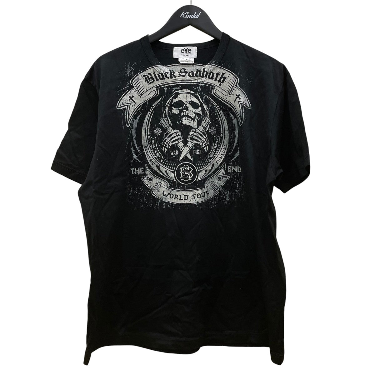 12SSスカルプリント クルーネック 半袖Tシャツ コットンTシャツWI T902