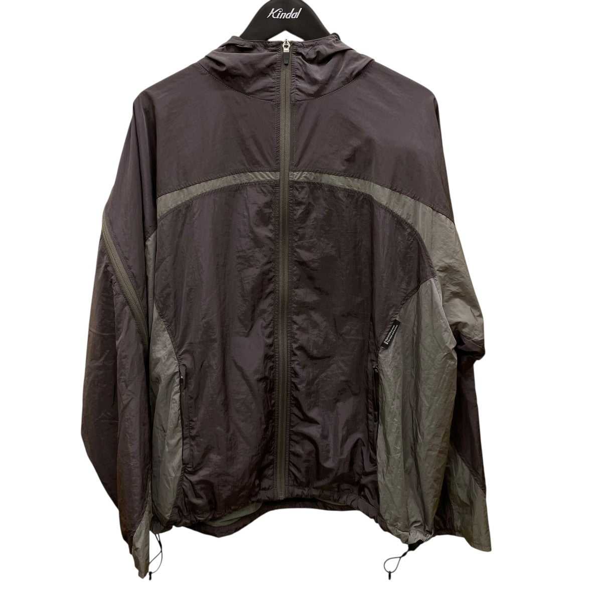 BACK ZIP WIND JACKETナイロンジャケット