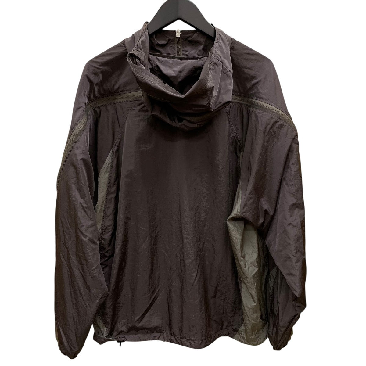 BACK ZIP WIND JACKETナイロンジャケット