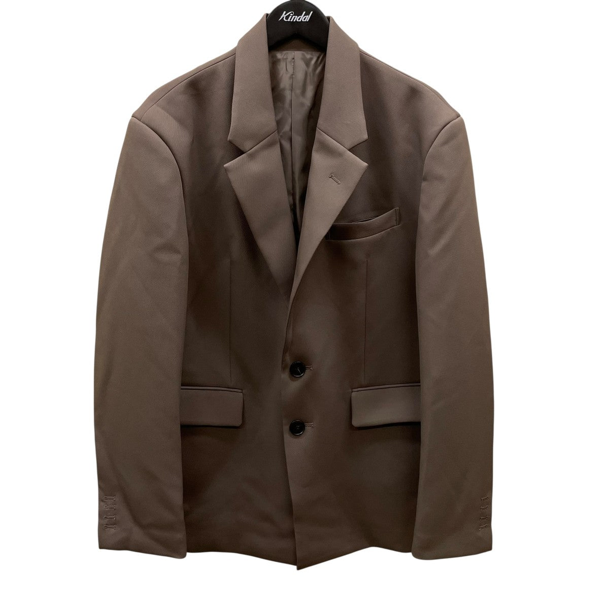 BOXY SINGLE BREASTED JACKETテーラードジャケットMUV 03210 A