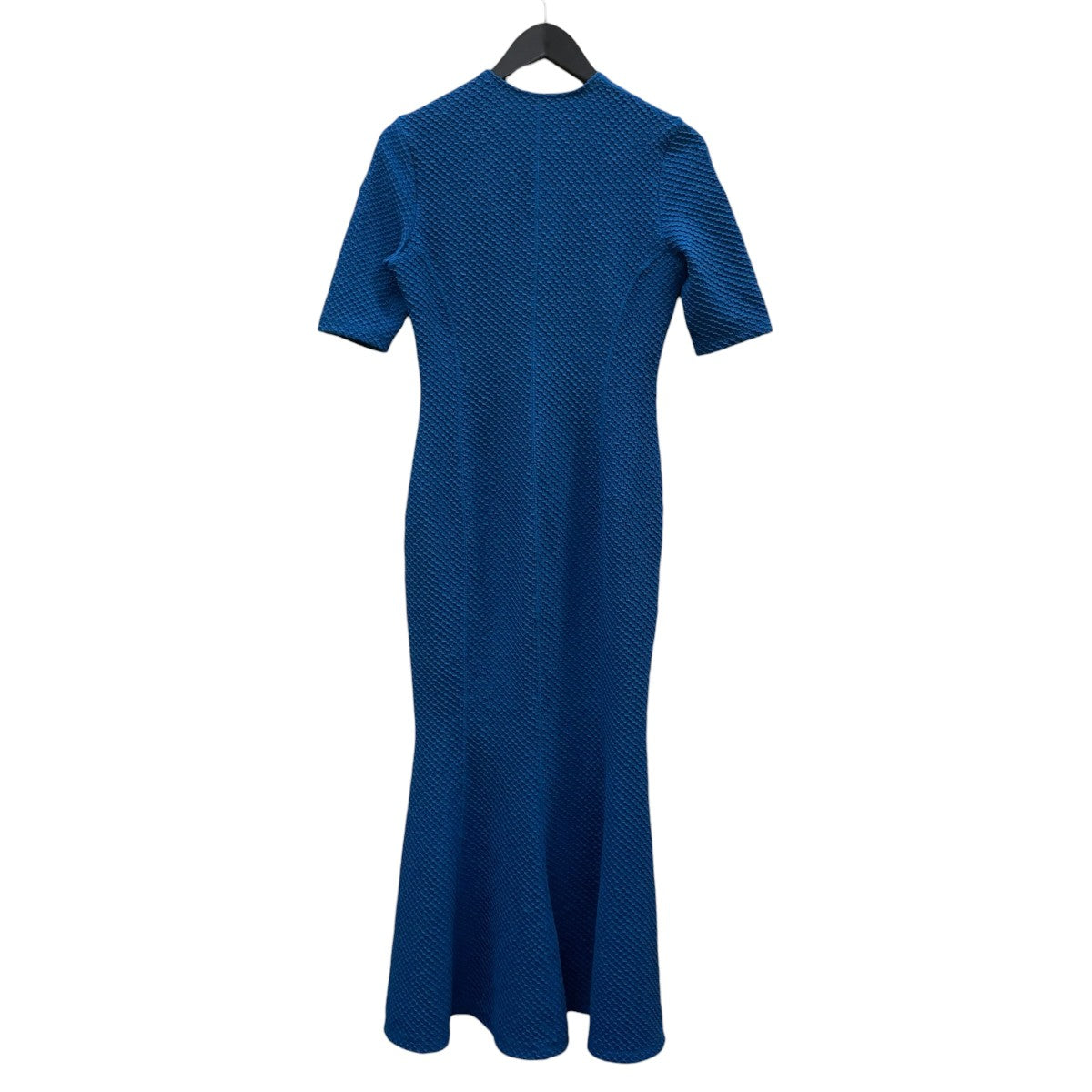 24SSShirring Jersey Jacquard Mermaid Dress シャーリング ジャージー ジャカード マーメイド ドレス半袖ワンピースMM24SS-JS013