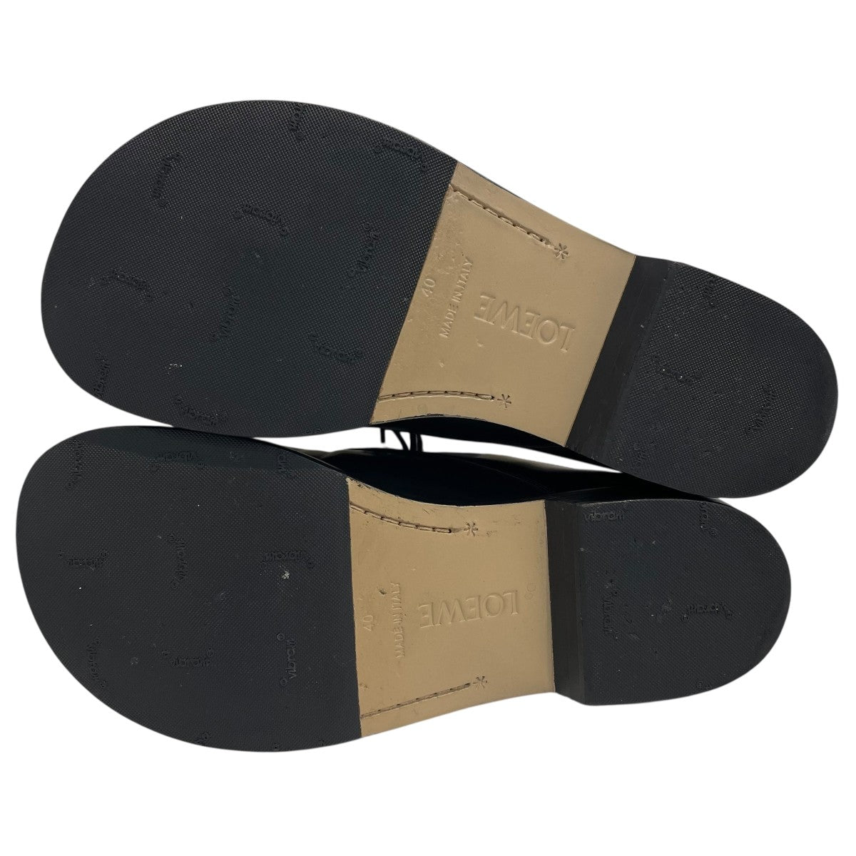 LOEWE(ロエベ) カンポ ダービーシューズ ブラック サイズ 40｜【公式