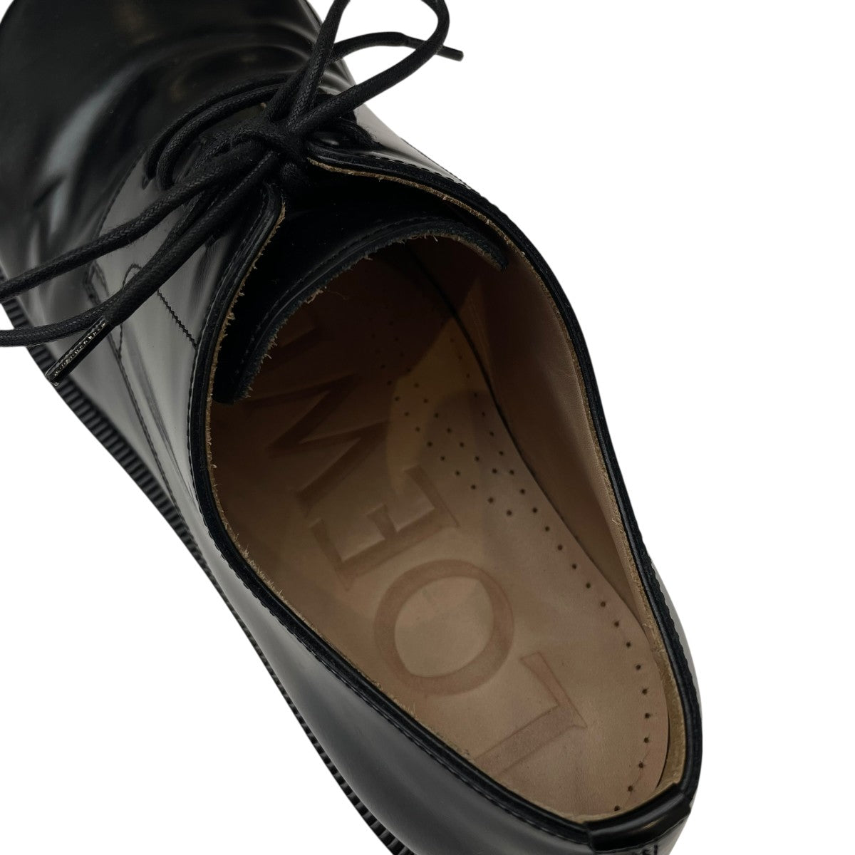 LOEWE(ロエベ) カンポ ダービーシューズ ブラック サイズ 40｜【公式