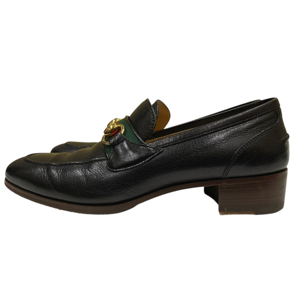 GUCCI(グッチ) ホースビットローファー ブラック サイズ 38