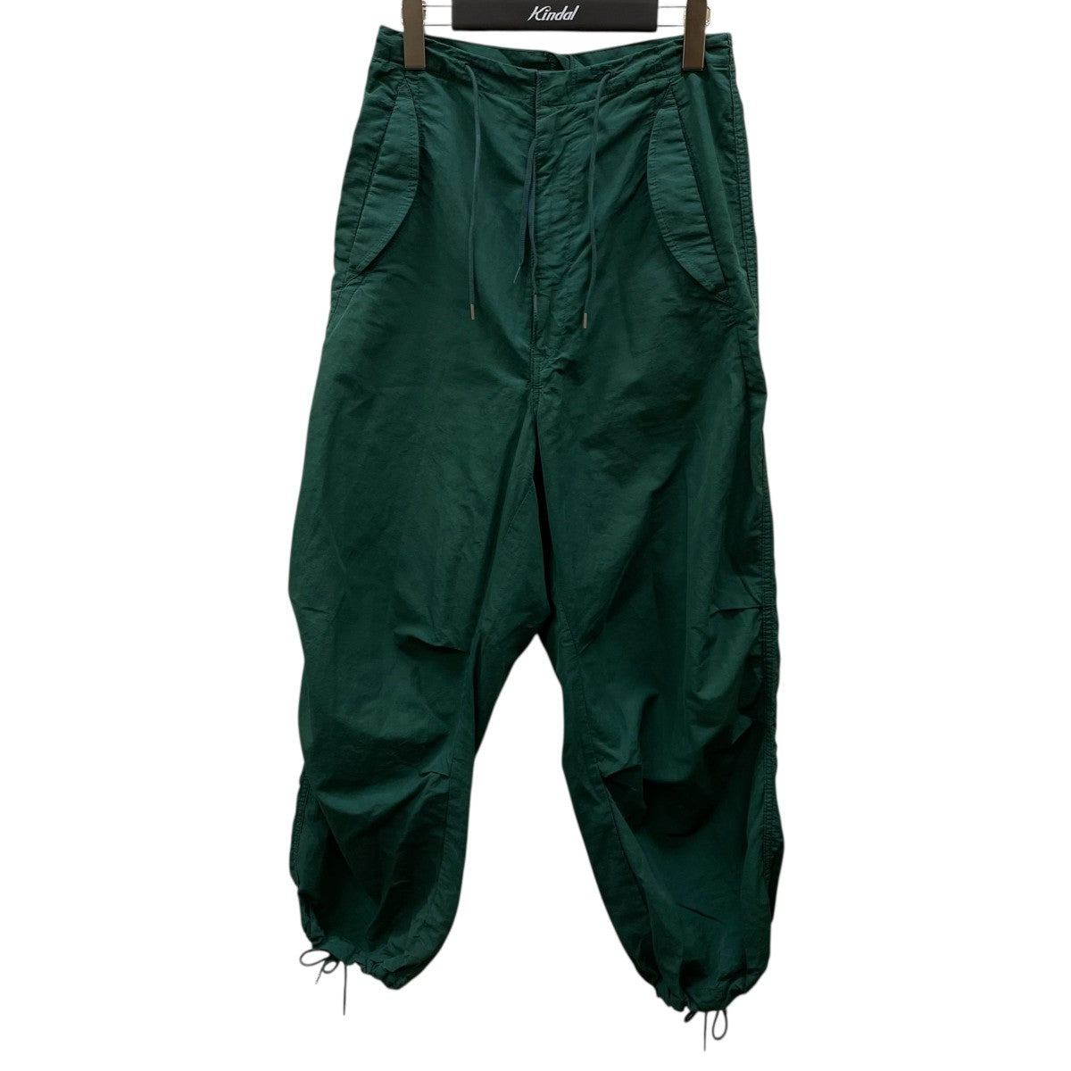 ATON(エイトン) パラシュートパンツ6896376 6896376 グリーン サイズ