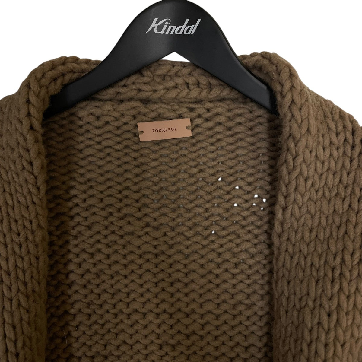 TODAYFUL(トゥデイフル) Handknit Long Cardiganロングニット