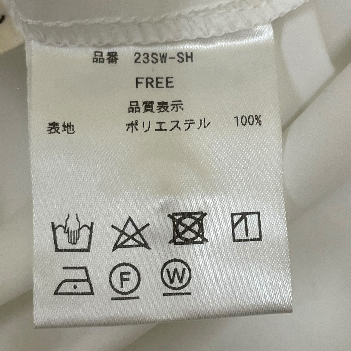 Nala ノースリーブシャツ23SW-SH 古着・中古-5枚目のアイテム画像