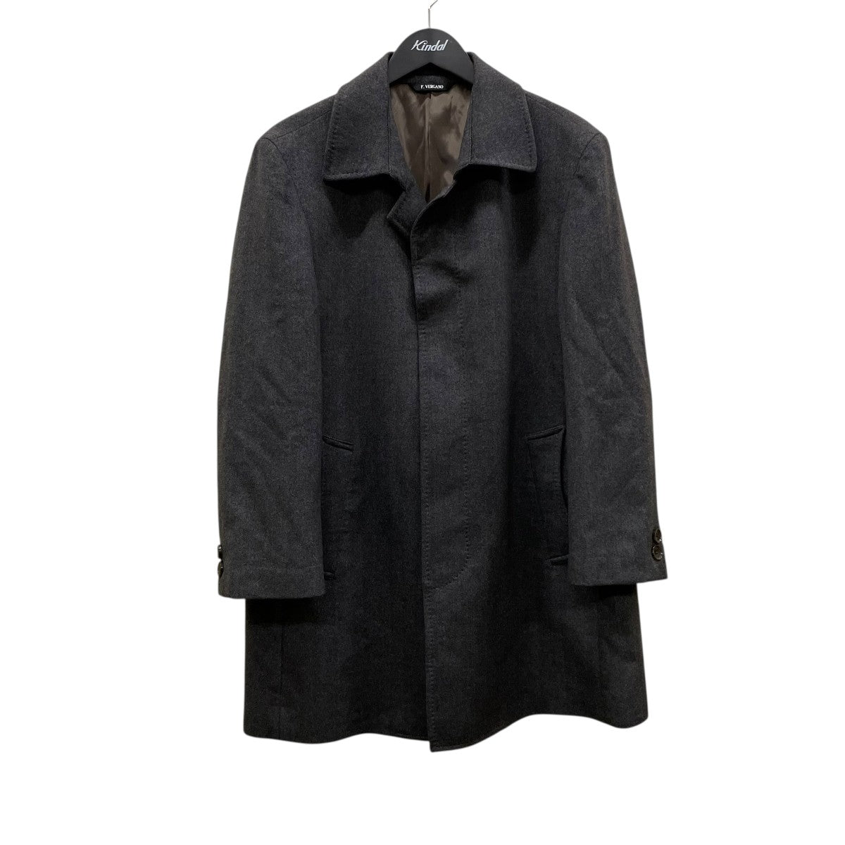 新品✨ロベルトカルバーニ　カシミヤ100 ヘリンボーンコート カシミヤ混 ヘリンボーン ビーバー コンバーチブルカラーコート