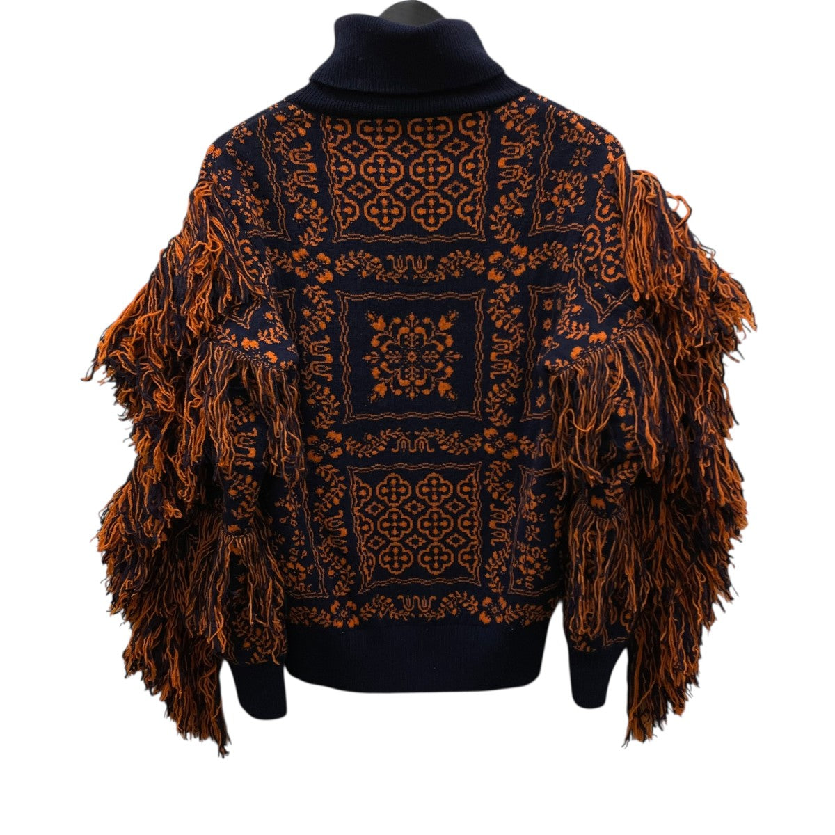 sacai(サカイ) 18AWペイズリーハイネックニットセーター18 03929 18