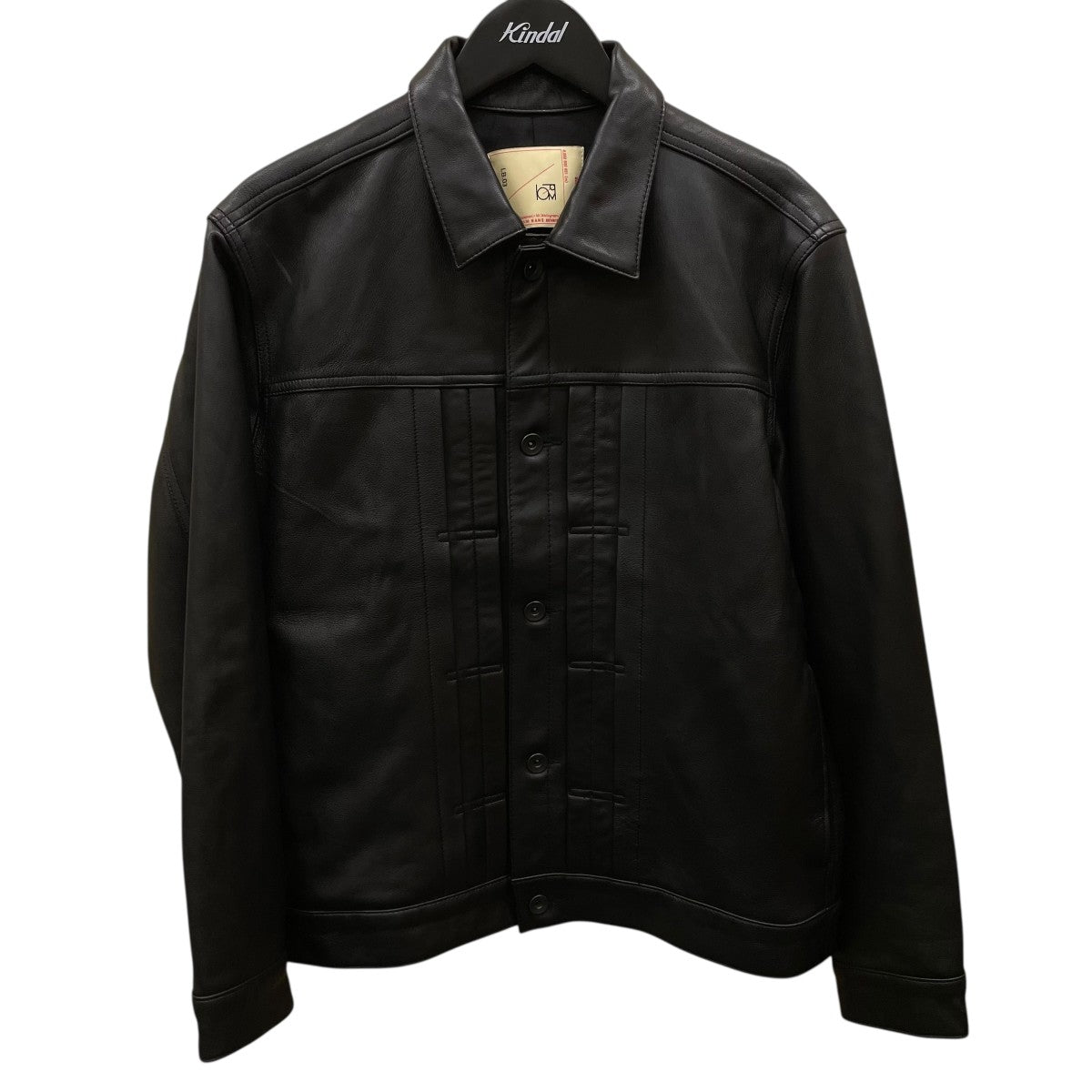 NANO UNIVERSE ブラックレザージャケット 中古・古着通販】nano・universe (ナノ・ユニバース) レザー