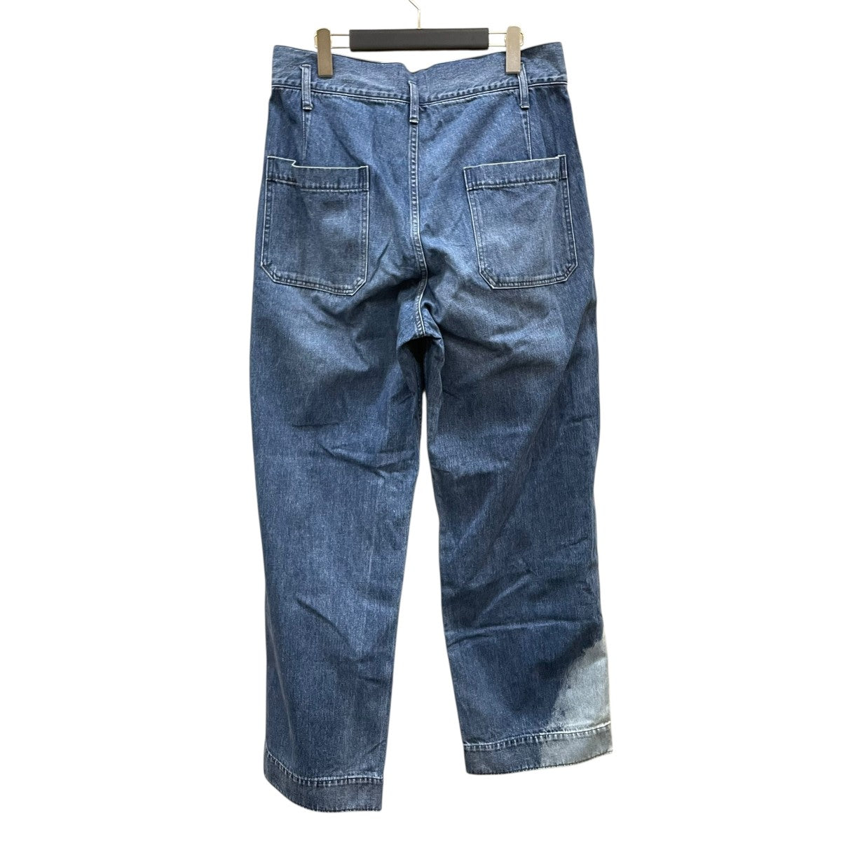 TANAKA(タナカ) WORK JEAN TROUSERSダブルニーデニムパンツST-48