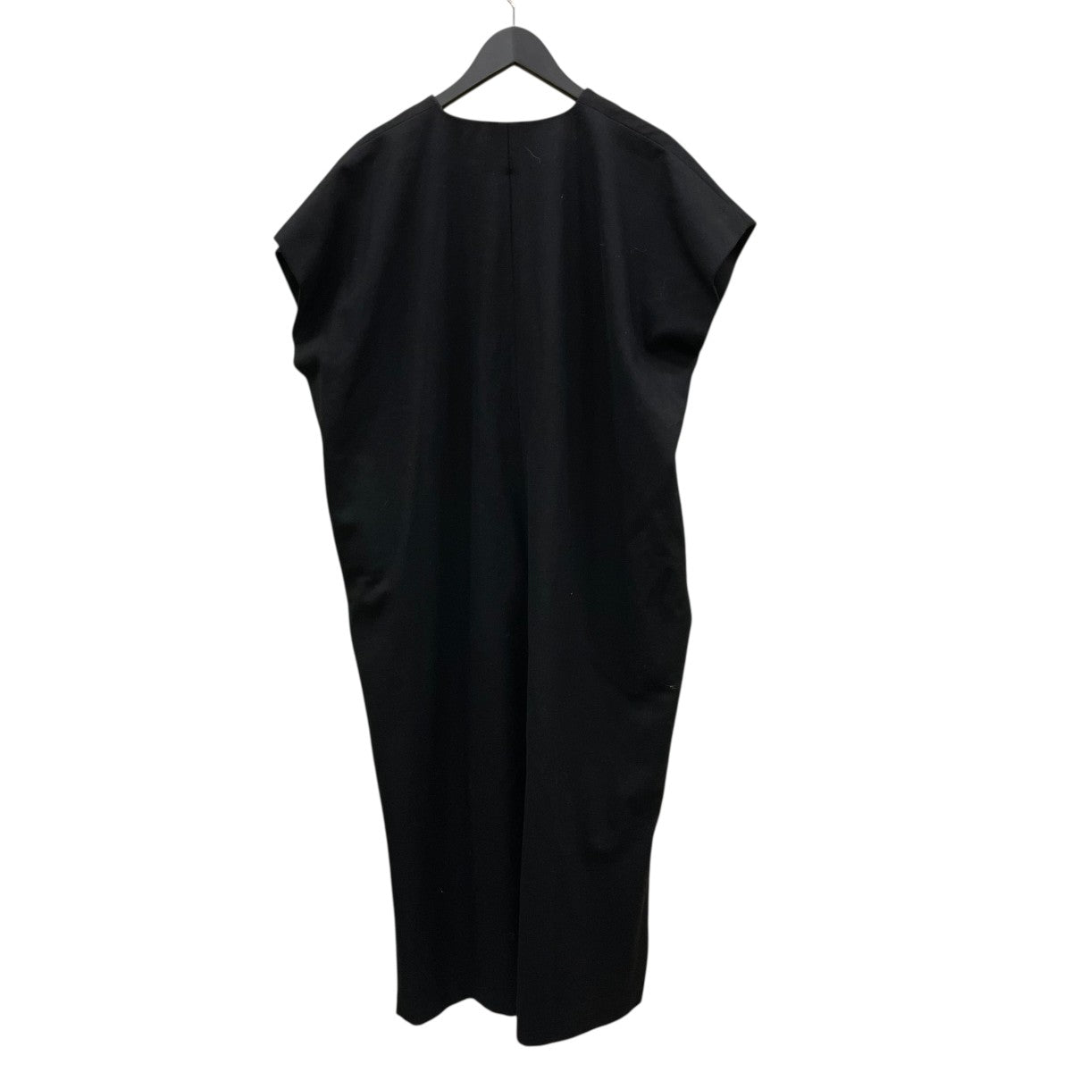 ライトウールVネックワンピースノースリーブワンピース121611041