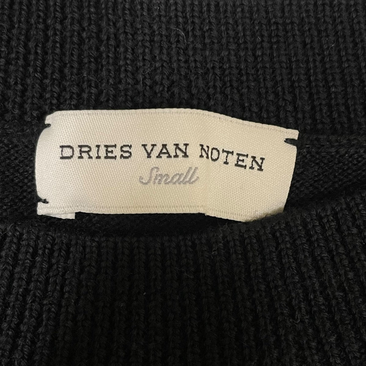 DRIES VAN NOTEN タートルネック ジップ ニット サイズM DRIES VAN NOTEN(ドリスヴァンノッテン) ニットセーター