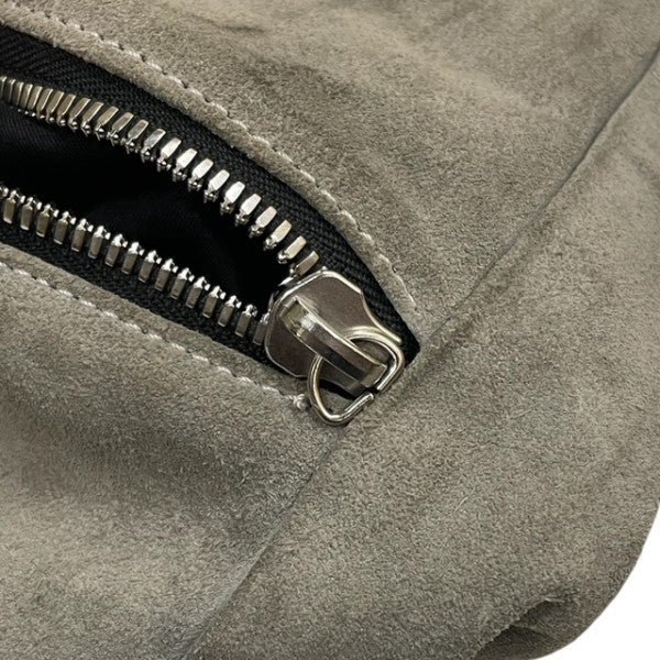 ボストンバッグスエード ショルダーバッグ