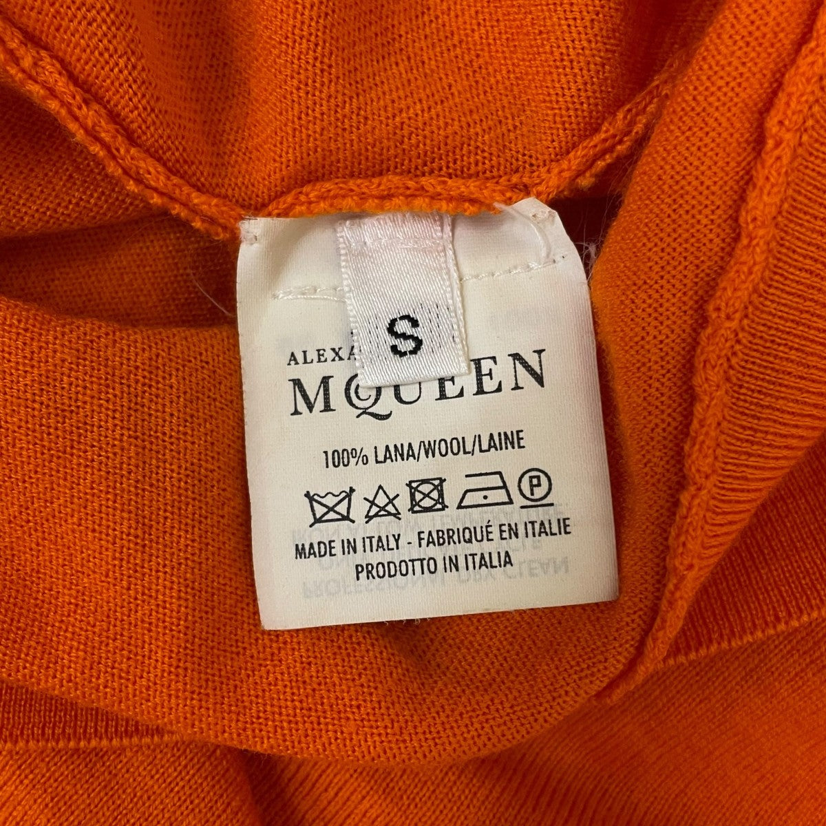 ALEXANDER McQUEEN アシンメトリー 薄手ニットワンピース ロングワンピース1156157 古着・中古-5枚目のアイテム画像