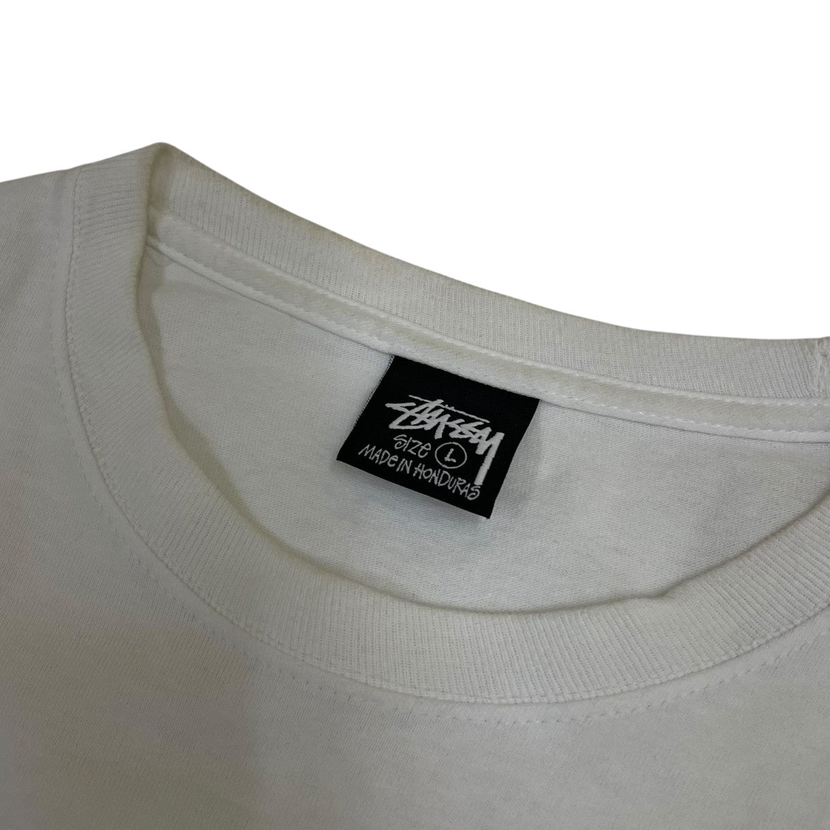 stussy Night Lights Teeロゴプリント バックプリント 半袖Tシャツ コットンTシャツ 古着・中古-7枚目のアイテム画像