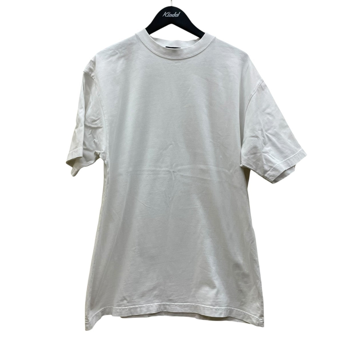 BALENCIAGA スワロフスキーブランドロゴ ラインストーン 半袖Tシャツ コットンTシャツ641655 古着・中古-1枚目のアイテム画像