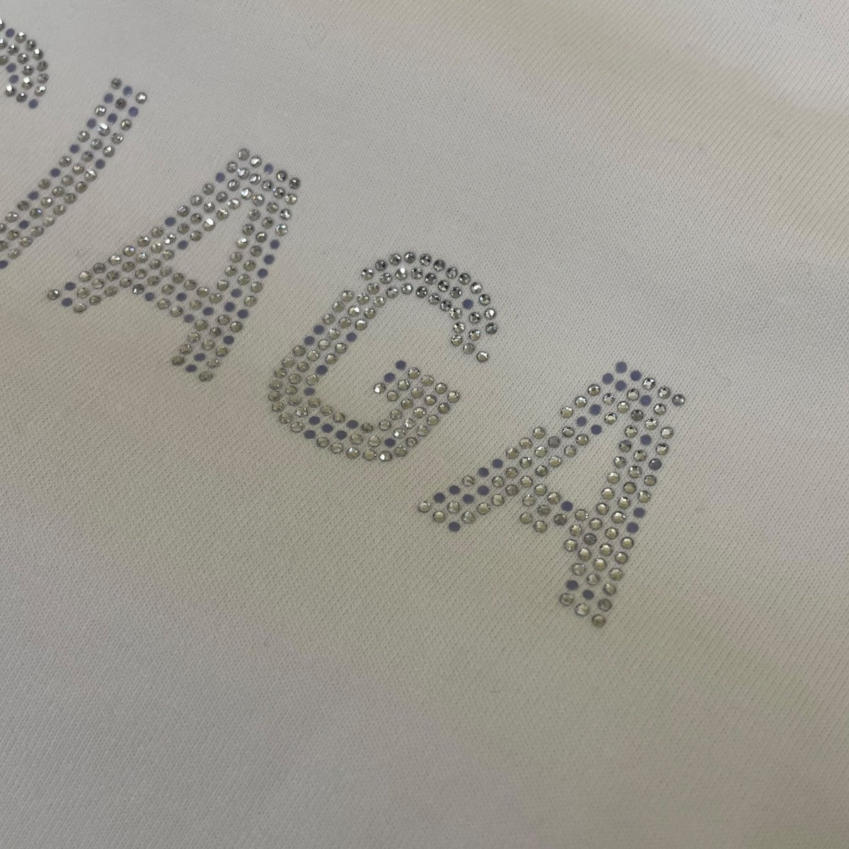 BALENCIAGA スワロフスキーブランドロゴ ラインストーン 半袖Tシャツ コットンTシャツ641655 古着・中古-9枚目のアイテム画像