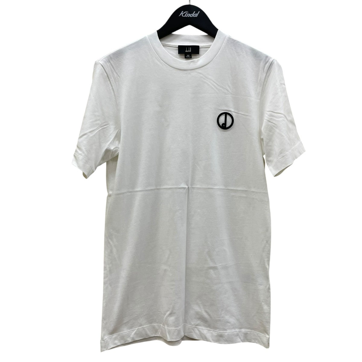 dunhill ロゴワッペン 半袖Tシャツ コットンTシャツ 古着・中古-1枚目のアイテム画像
