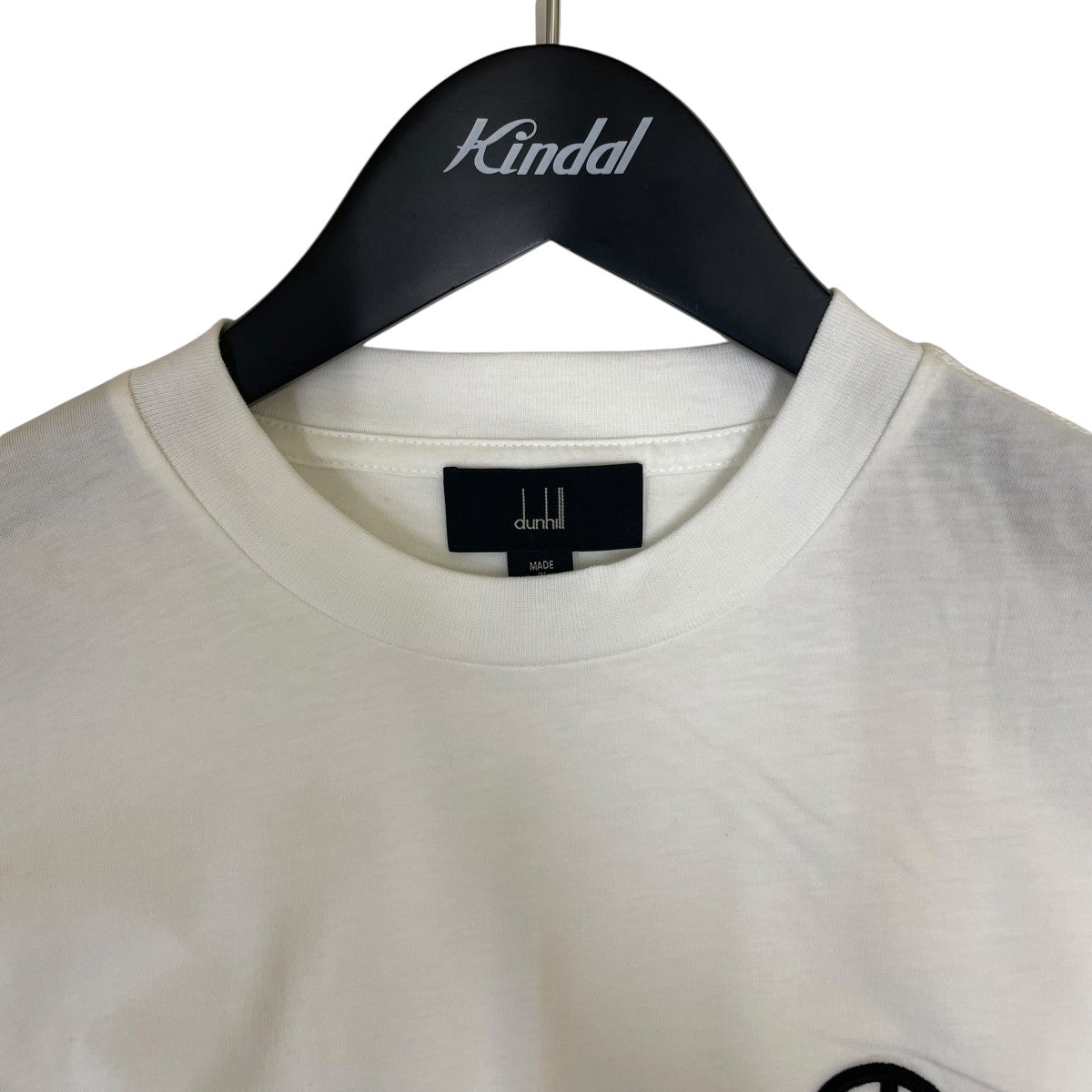dunhill ロゴワッペン 半袖Tシャツ コットンTシャツ 古着・中古-3枚目のアイテム画像