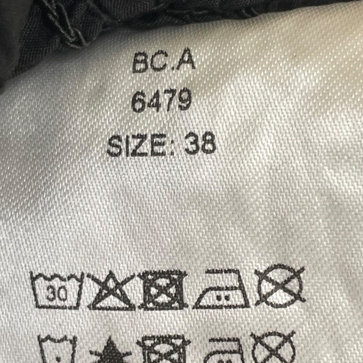 Ganni 23SSBlack Cotton Poplin O-neck Cropped Smock Top 五分袖カットソーシャーリング加工 短丈 半袖カットソーF8071 古着・中古-5枚目のアイテム画像