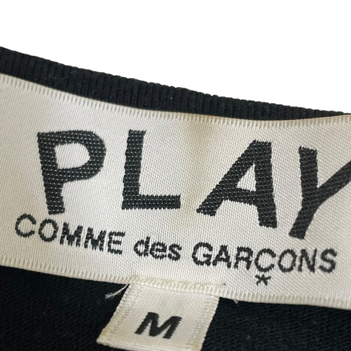 PLAY COMME des GARCONS AD2024 2TシャツAX T341 古着・中古-6枚目のアイテム画像
