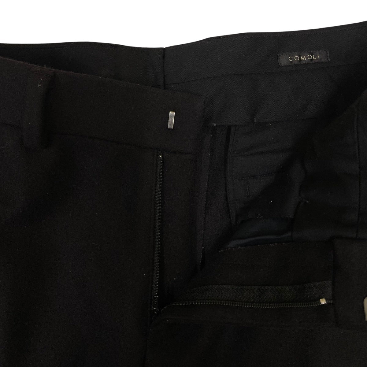 COMOLI(コモリ) ライトメルトンパイプドステムパンツY03-03016 Y03