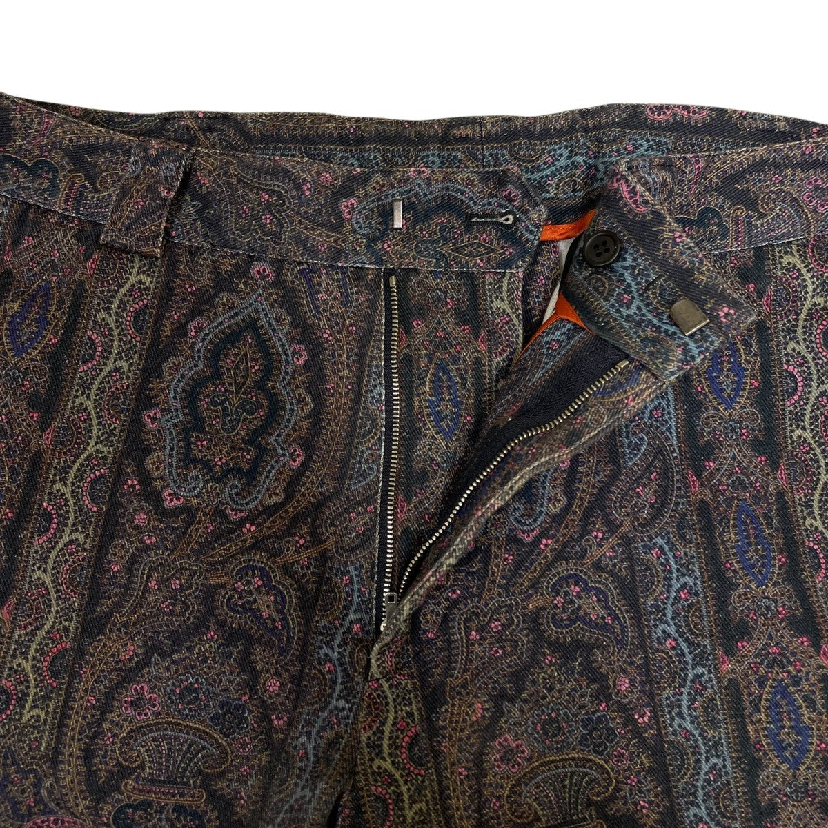 Paul Smith ペイズリーワークトラウザーズパンツ213114 古着・中古-4枚目のアイテム画像