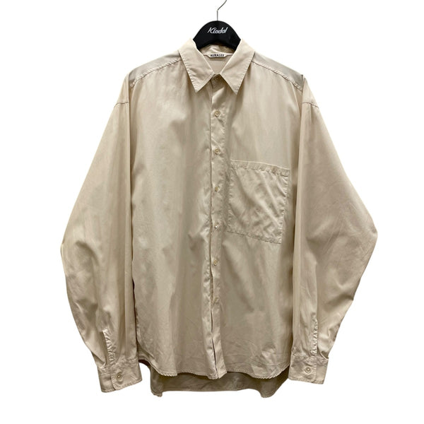 AURALEE(オーラリー) WASHED FINX TWILL BIG SHIRTS長袖シャツABAS02TN