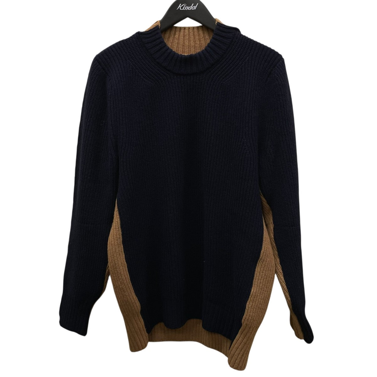 sacai(サカイ) 19AW切り替えウールニットセーター19 02084M 19 02084M