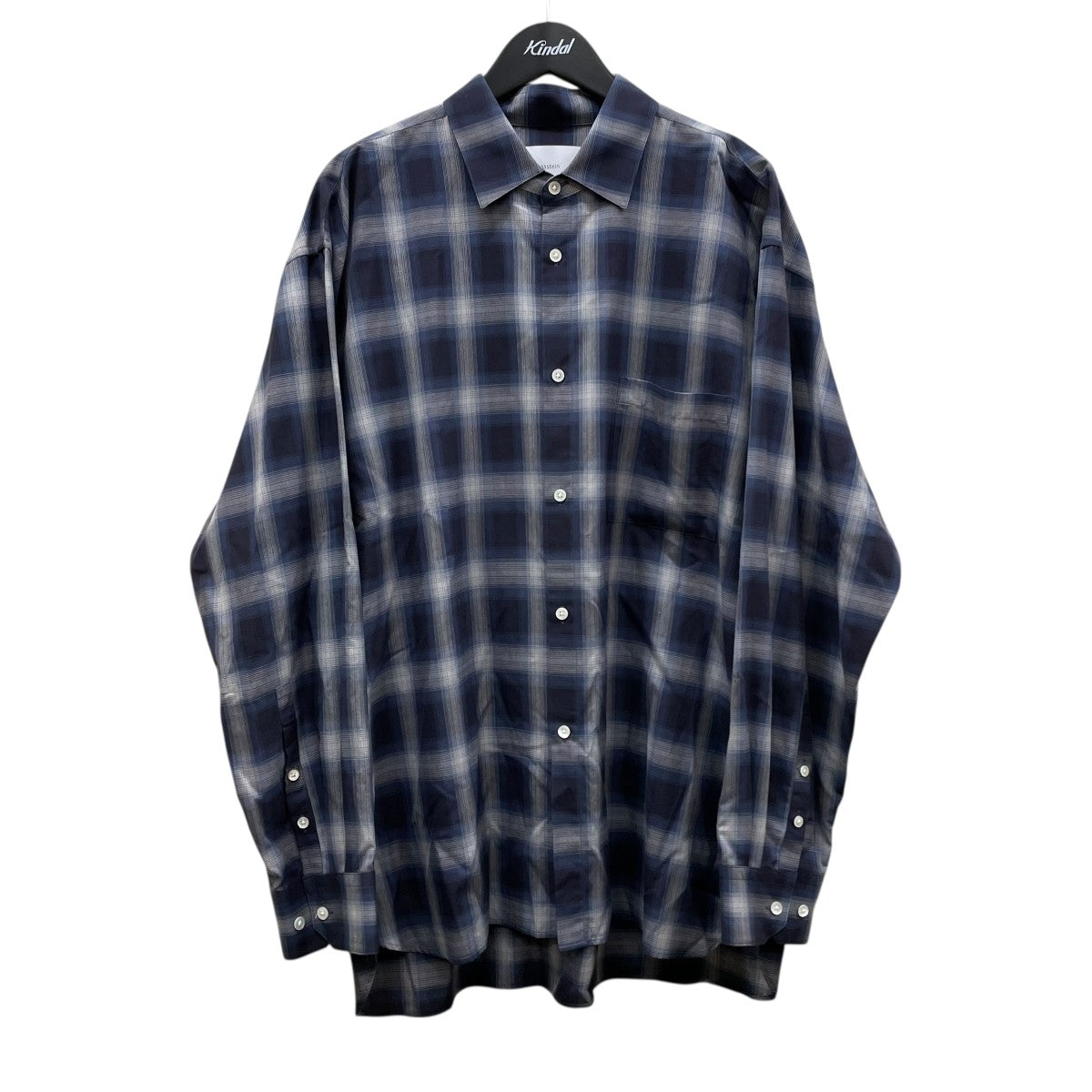 OVERSIZED DOWN PAT SHIRT長袖シャツST1025