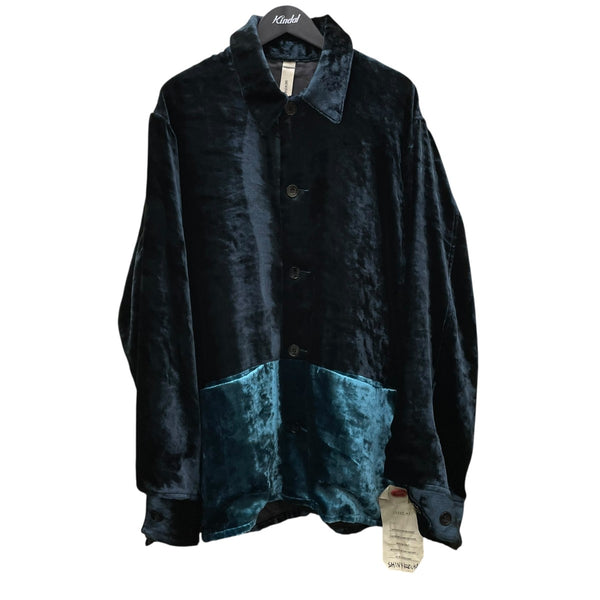 SHINYA KOZUKA(シンヤコヅカ) MAC SHIRT-ISH JK WITH NO BIJOUベロア