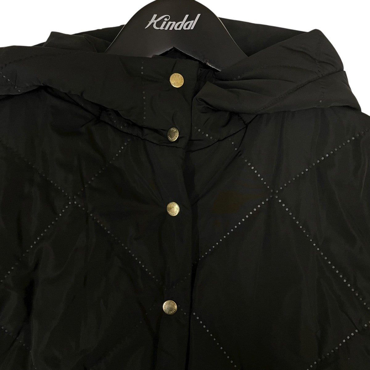 2way ペプラム キルティング ベンチコート