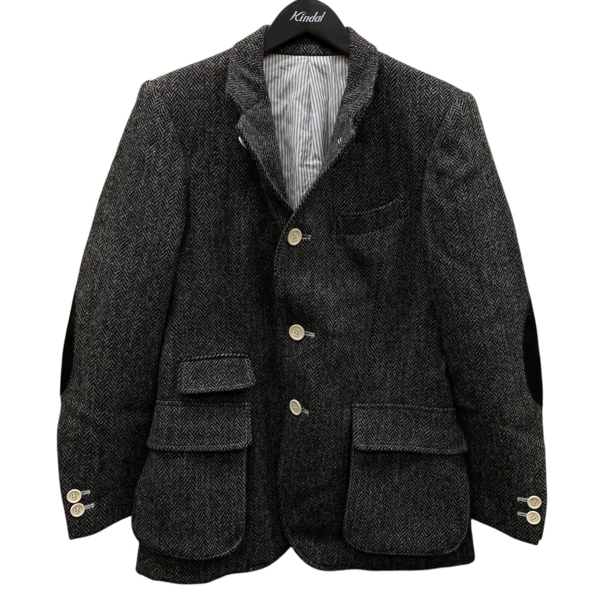 MARKAWARE(マーカウェア) ヘリンボーン エルボーパッチ