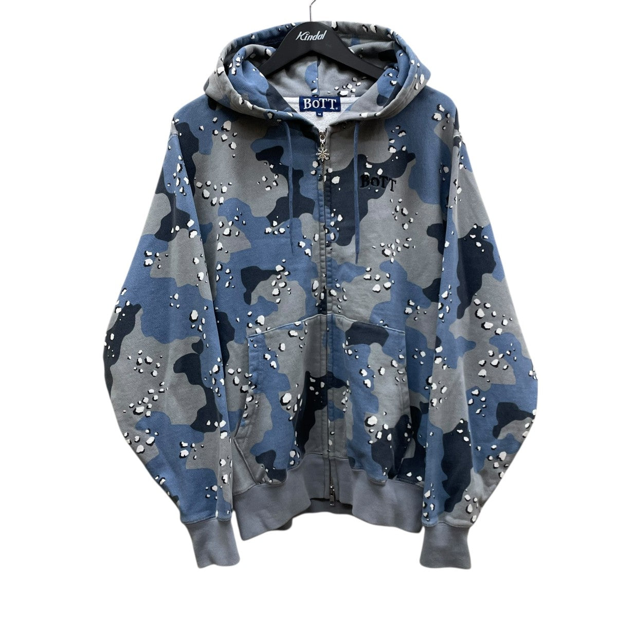 BoTT(ボット) ジップアップパーカー251BoTT24 251BoTT24 グレー×ブルー