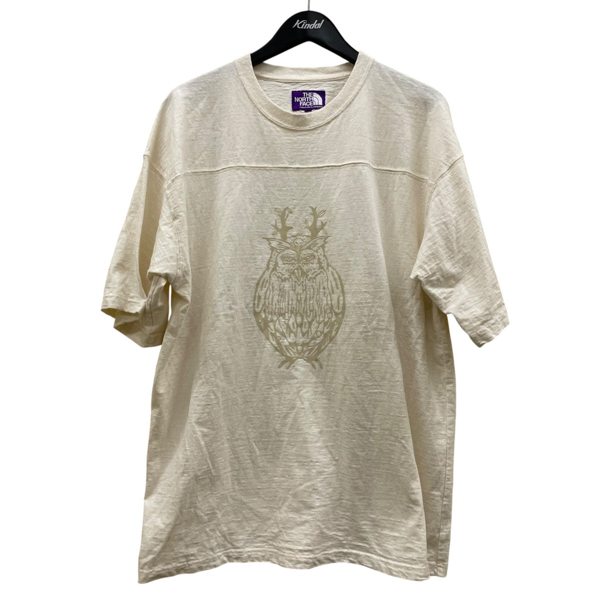 THE NORTH FACE 23AWFFFES Graphic Teeフクロウ プリント 半袖Tシャツ コットンTシャツNT3375N 古着・中古-1枚目のアイテム画像