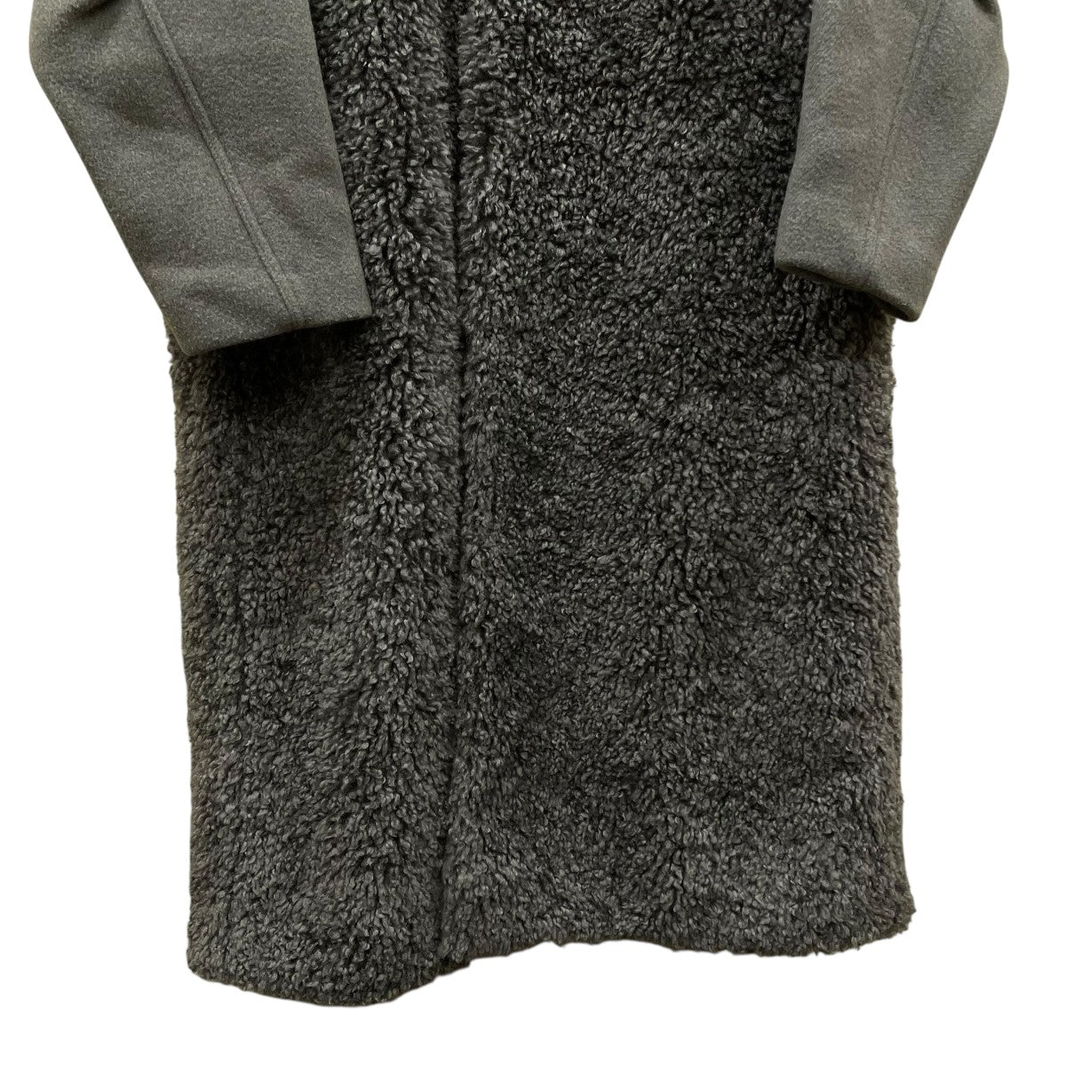 FAUX SHEARLING COATボアコート232-17425