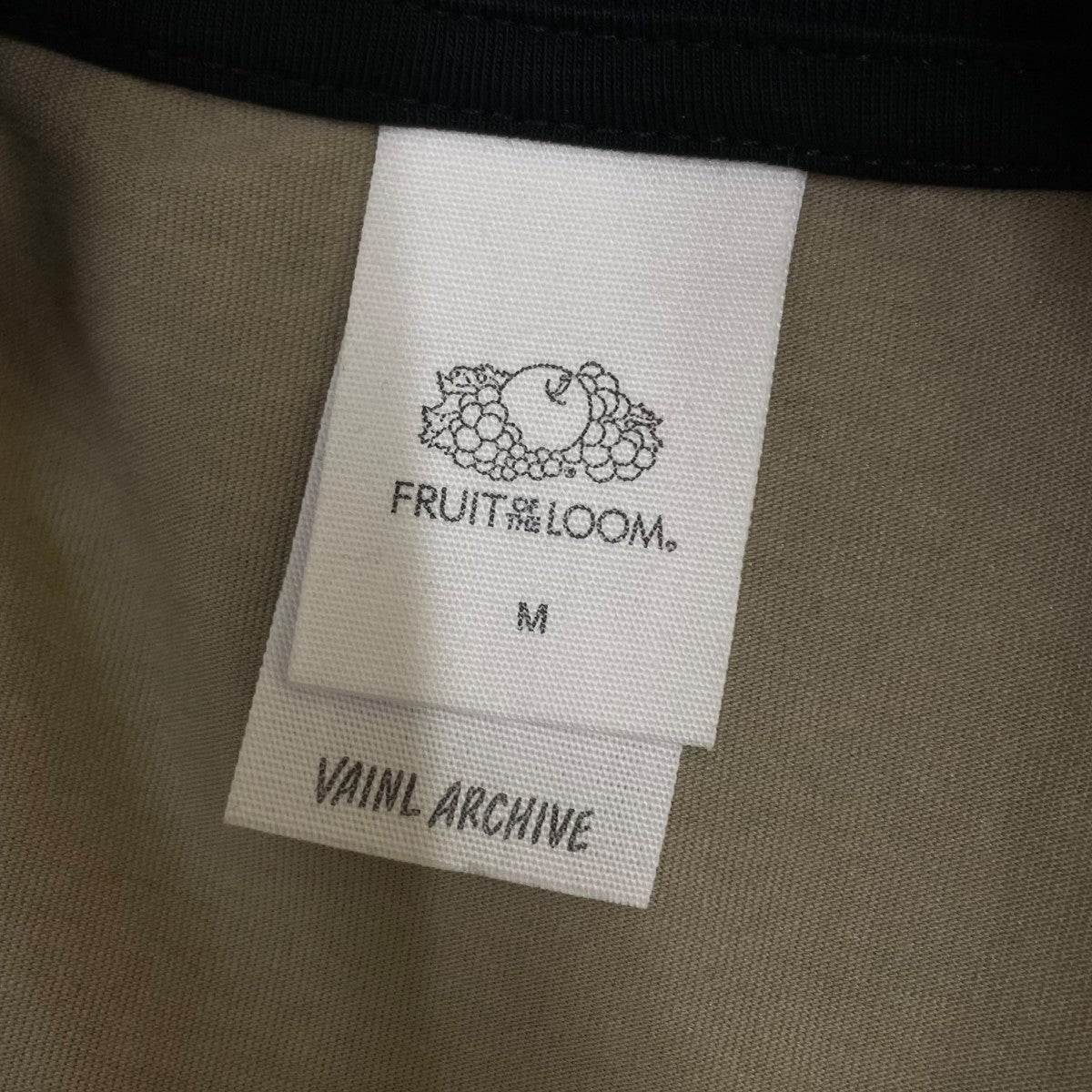 FRUIT OF THE LOOM×VAINL ARCHIVE 斑点模様 半袖Tシャツ コットンTシャツ 古着・中古-6枚目のアイテム画像