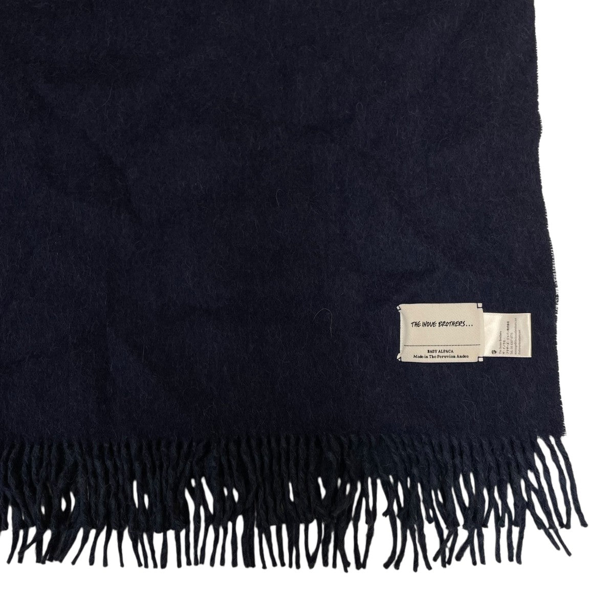 THE INOUE BROTHERS(ザイノウエブラザーズ) 大判マフラー ストール