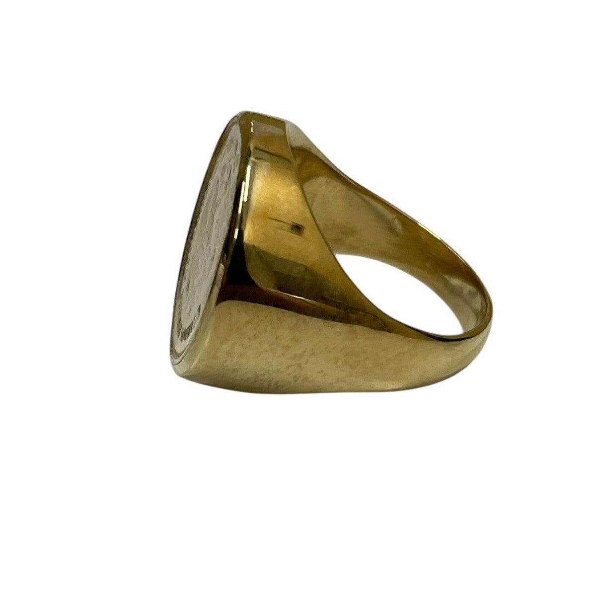 vintage coin ring gold R129 Mexicanコインリング