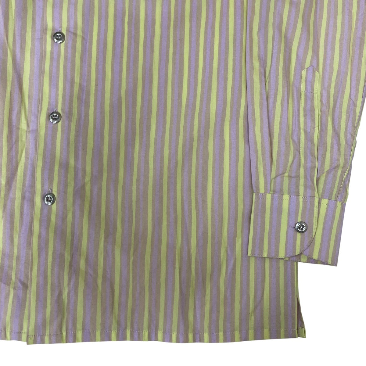 marimekko kioski Jokapoikaストライプ 長袖シャツ52229-1-90531 古着・中古-4枚目のアイテム画像
