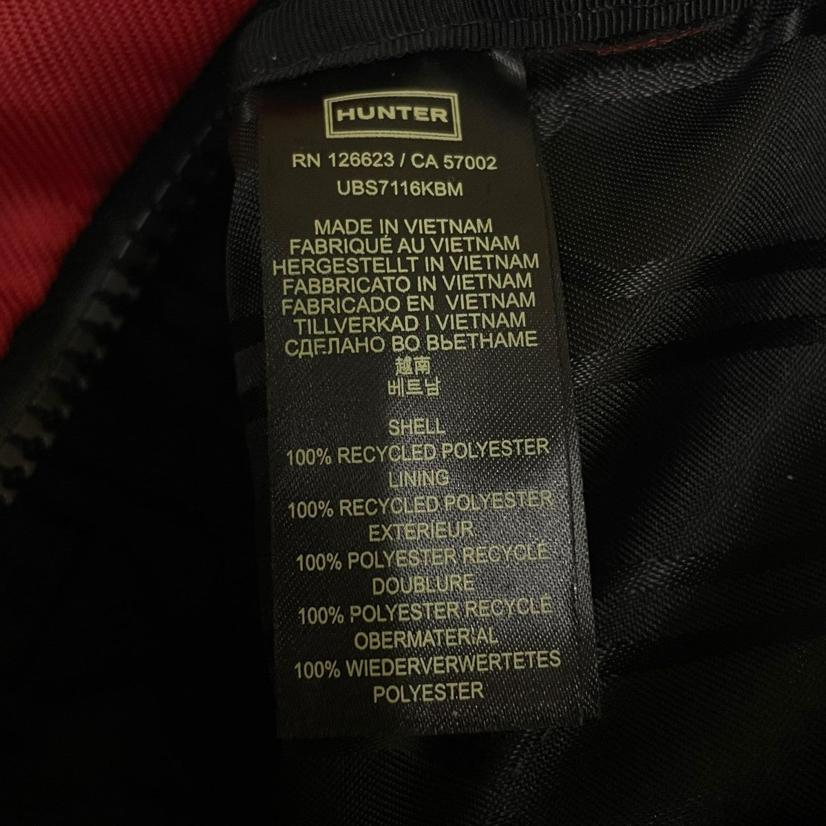 ORIGINAL ESSENTIAL CROSSBODYショルダーバッグUBS7116KBM