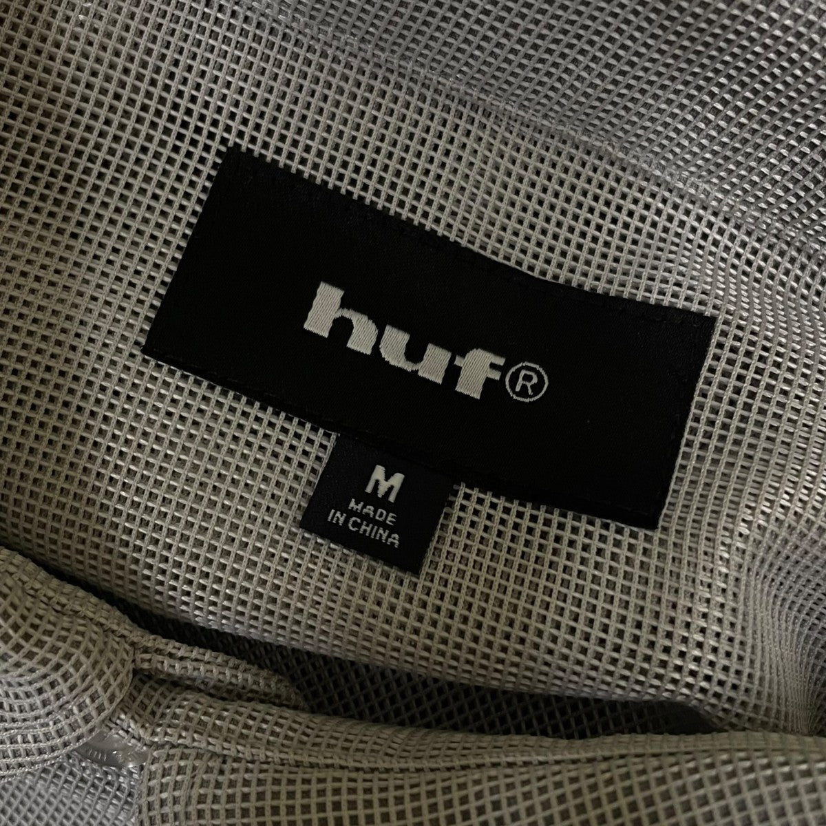 HUF RYOTA DAIMONグラフィックプリント メッシュ 半袖シャツ 古着・中古-5枚目のアイテム画像