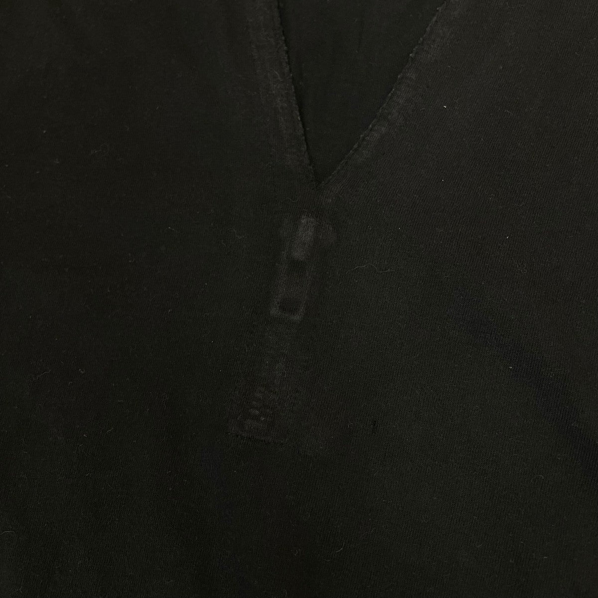 Maison Margiela 無地 Vネック ヘンリーネック 半袖Tシャツ コットンTシャツ 古着・中古-9枚目のアイテム画像