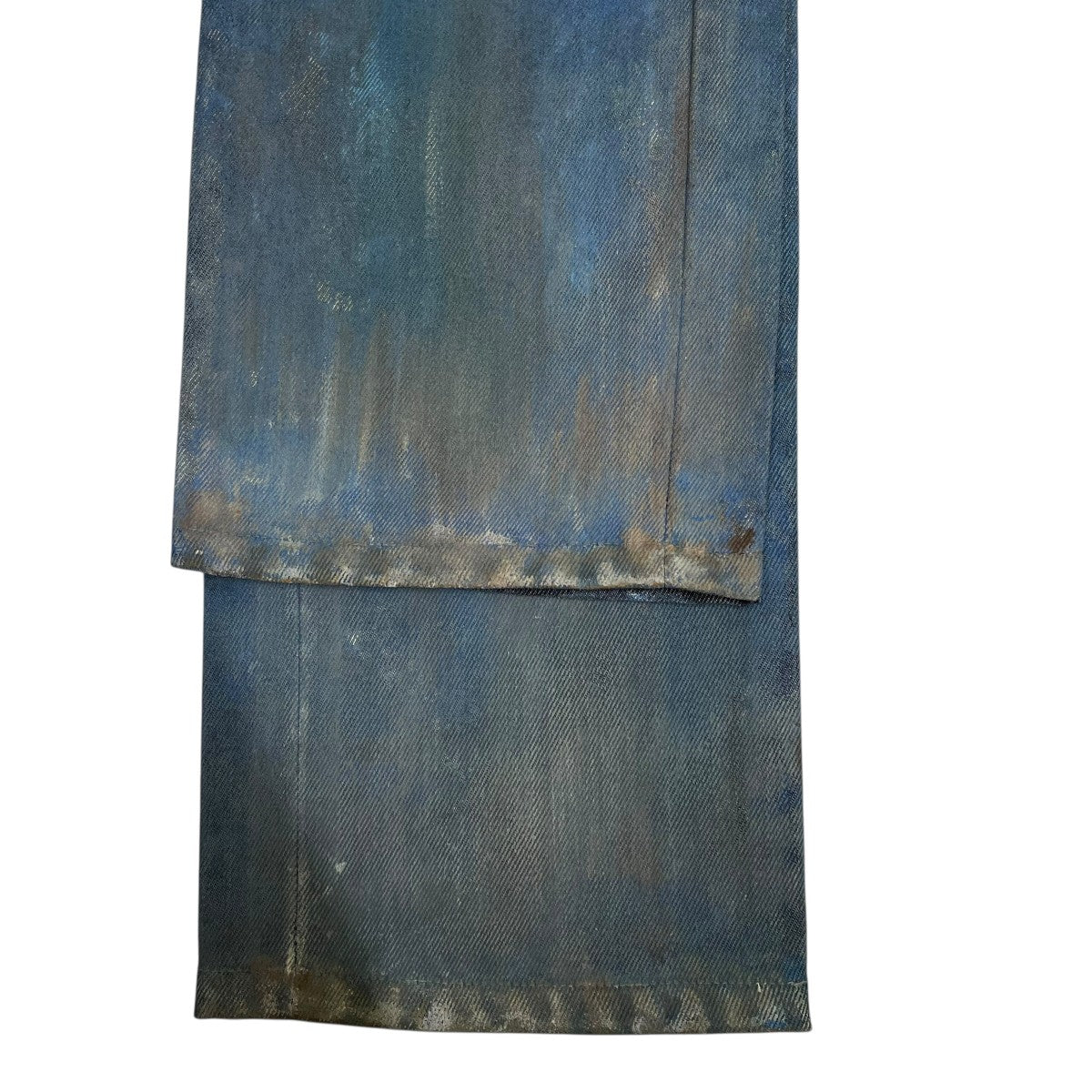 HAND PAINTED WOOL 501 DENIM PANTSウール501型デニムパンツtrente-trois-5-HPWDP